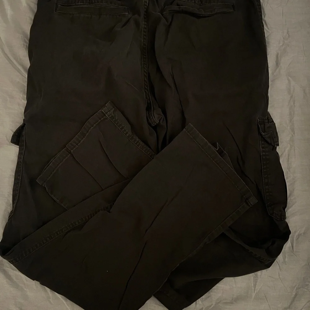 Black Cargo Pants - Picture 2 of 3